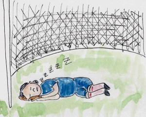 soccer-sleeping